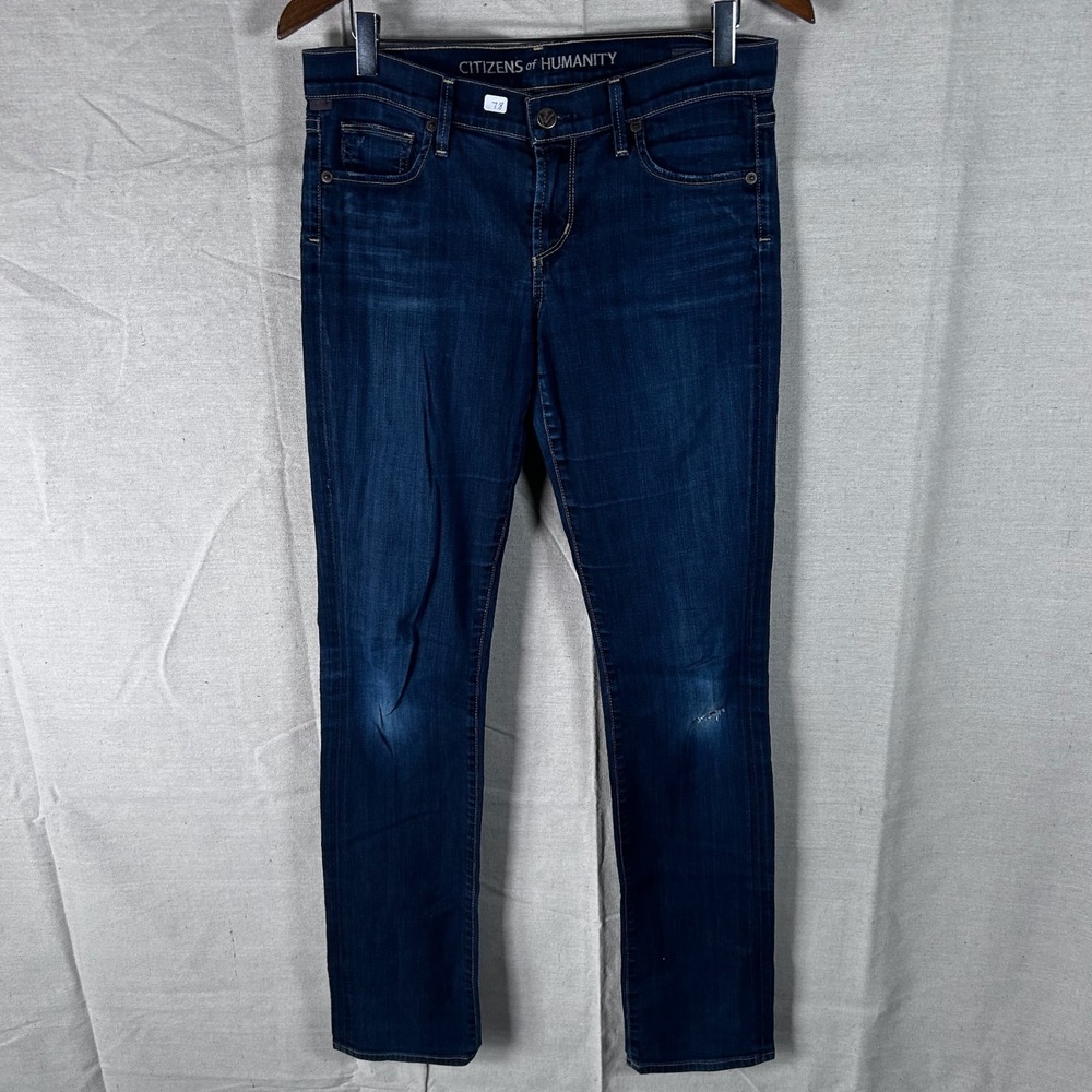 Citizens of Humanity Avedon‎ Skinny Jeans Dark Wash Low Rise Denim Size 28